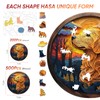 Wooden Puzzle for Adults - 3D Golden Retriever Wooden Jigsaw