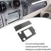 Lcojicep Car Carbon Fiber Sticker Compatible Compatible with Hummer H2