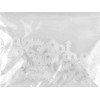 Super Idee Pack of 100 Hangers for Polystyrene Balls, Christmas
