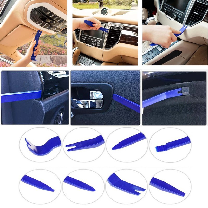 Yuentoen Auto Trim Removal Tool,12 Pcs Plastic Pry Tool Kit