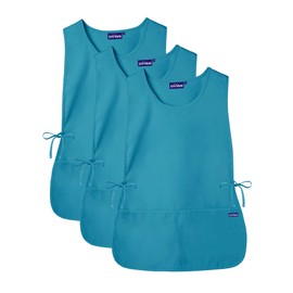 Sivvan Unisex Apron - Cobbler Apron 3-Pack - S87003 - Teal Blue - R