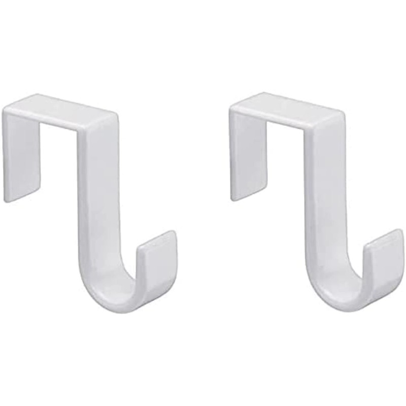 1st Choice Over The Door Hooks Hangers, Laundry Hanger White