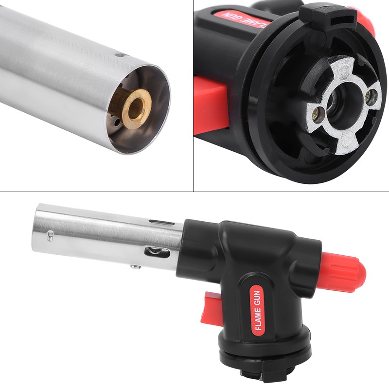 Gas Blow Torch Adjustable Electronic Ignition Welding Gun for Outdoors