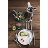 Cangshan 1027013 Rain II Series 20-Piece Stainless Steel 18/10 Forged