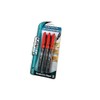 Promax Ultra fine 0.5 Signature Pen, Red Ink, 3 pack