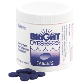 Dye Tracer Tablet, Blue, PK200