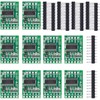 HaoDuoQian HX711 Load Cell Amplifier，10Pcs 24-Bit ADC Breakout Weighing Sensor