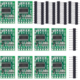 HaoDuoQian HX711 Load Cell Amplifier，10Pcs 24-Bit ADC Breakout Weighing Sensor Module for Arduino Microcontroller
