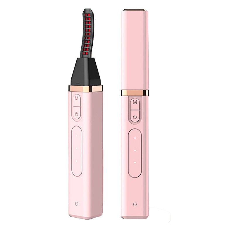 Heated Eyelash Curler Comb USB Rechargeable Electric Heated Eyelash Curler
