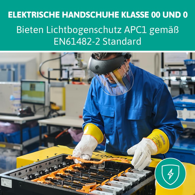 Ansell ActivArmr Electrician's Protective Gloves, Electrical Protection Class 0 (1000V),