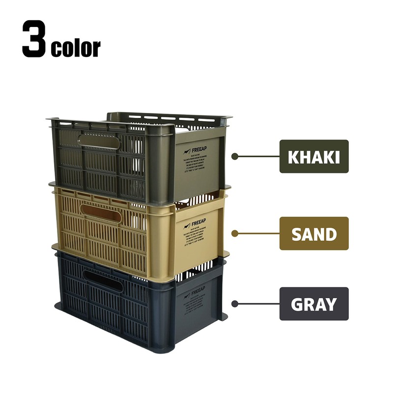 Park Lane FREEAP Tough Container M Sand Beige Size: Width