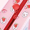 Pink Starlit Creative Milk Box Case Pouch Makeup Bag Toiletry