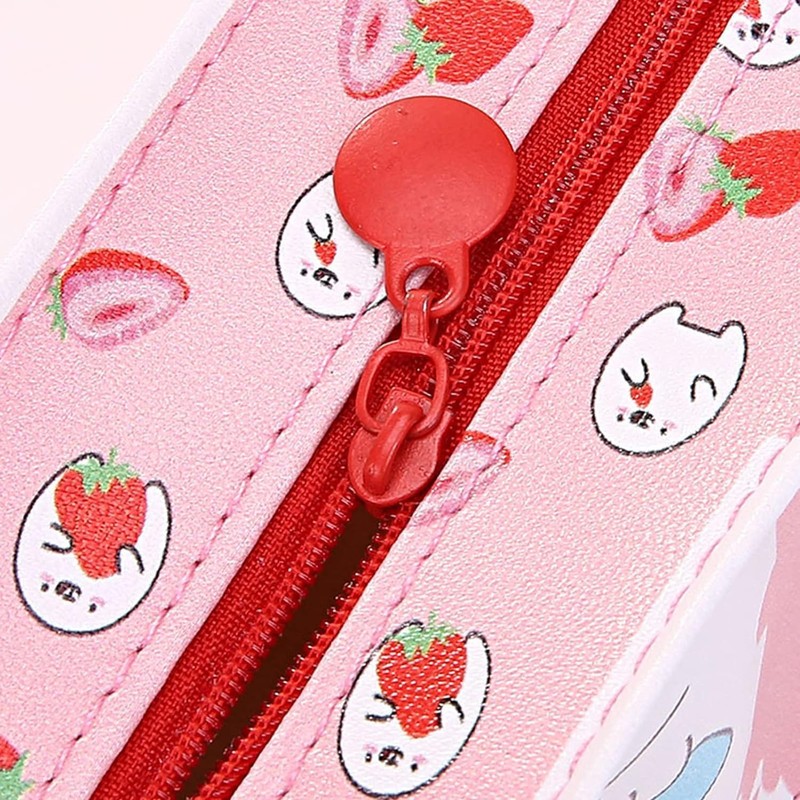 Pink Starlit Creative Milk Box Case Pouch Makeup Bag Toiletry
