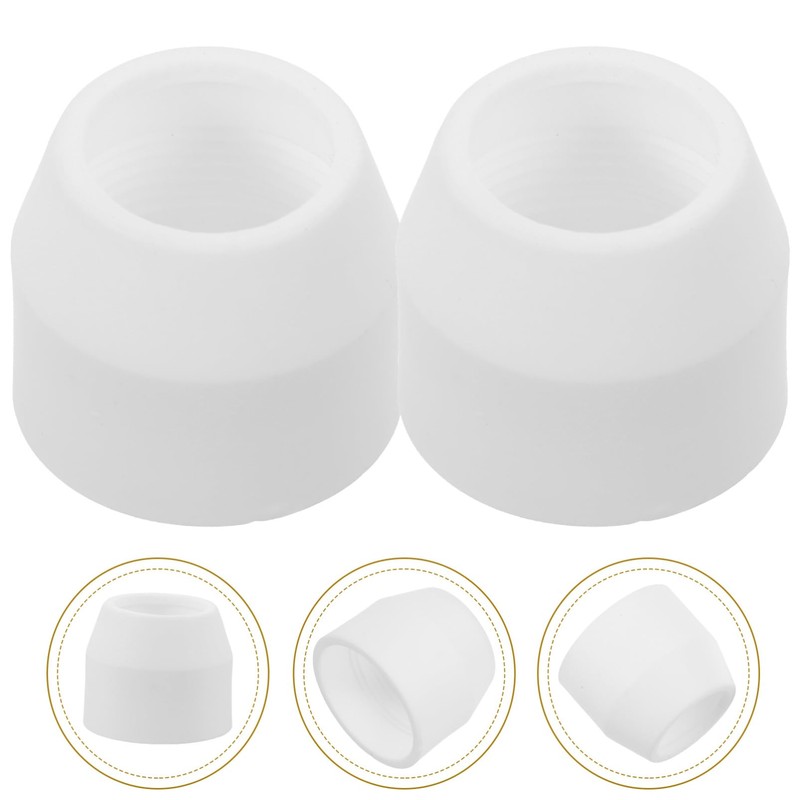 jojofuny 10pcs Tig Ceramic Cups for Plasma Cutting High Impact