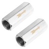 M METERXITY 4-Pack Air Check Valve, 1/4" Nickel Plating Copper