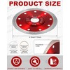 Therwen 20 PCS Diamond Saw Blade 4-1/2 inch Thin Tile