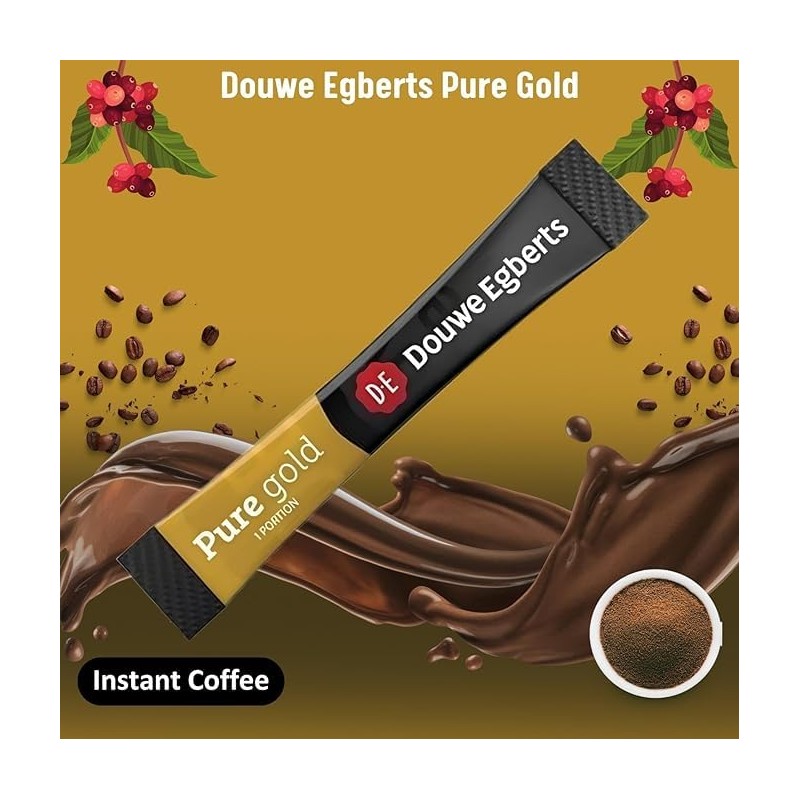 50 x Pure gold Coffee Sachet Bundle Gift set Stocking