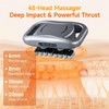 48-Head Massage Gun Set, Deep Tissue Percussion Massager with 9