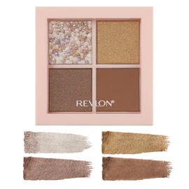 Lebron Dazzle Eyeshadow Quad 010 Golden Sunflower Color Image: Golden Brown Developed in Japan 0.1 oz (3.0 g) Eye Shadow Palette