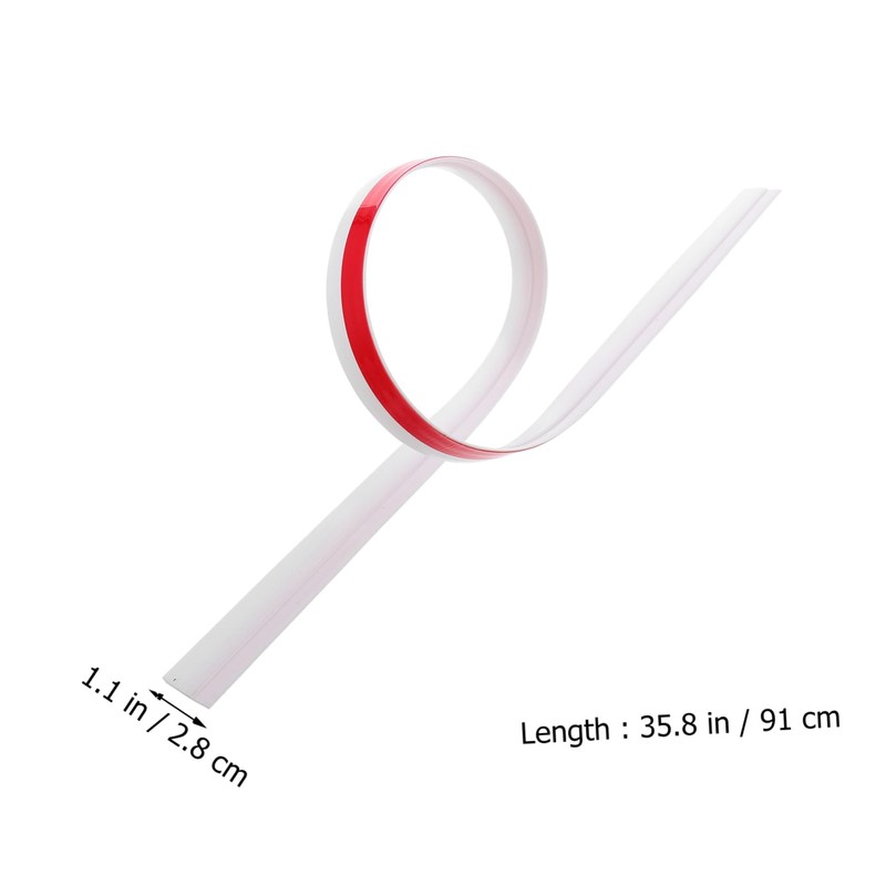 Operitacx 1Piece Door Seal Strip for Soundproofing Weather Stripping Draft