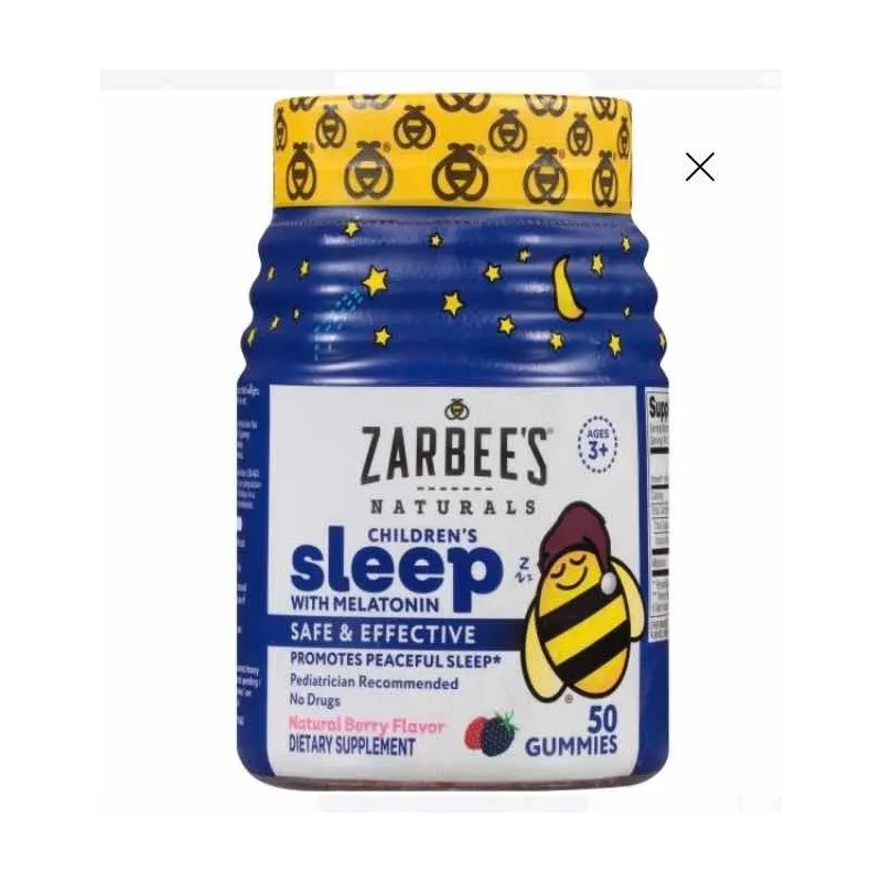 Zarbee Gomitas Suplemento Dormir Niños Melatonina