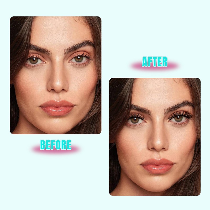 Lash Clusters 320Pcs 70D DIY Individual D Curl Wispy Eyelashes