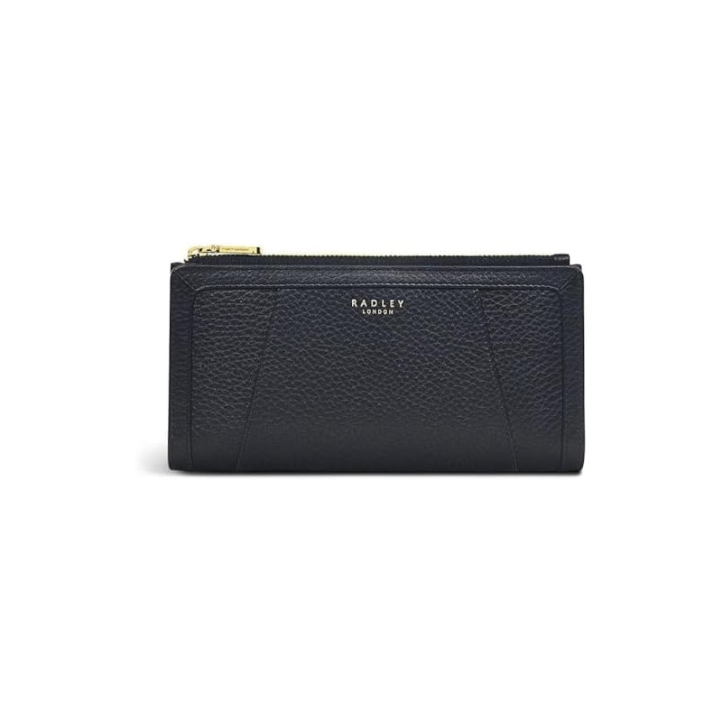 Radley Large Leather Matinee Purse Wallet Wood Street in Black