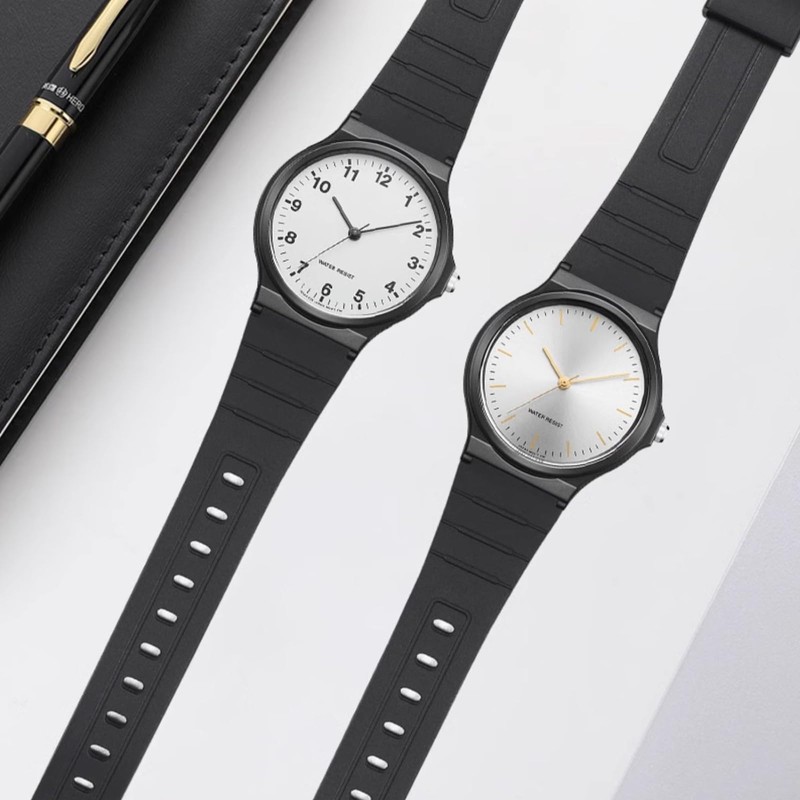 Hijiawee Replacement Band for Casio F-84/F-91W/F-94/F-105/A158/A168, Soft PU Watch Strap