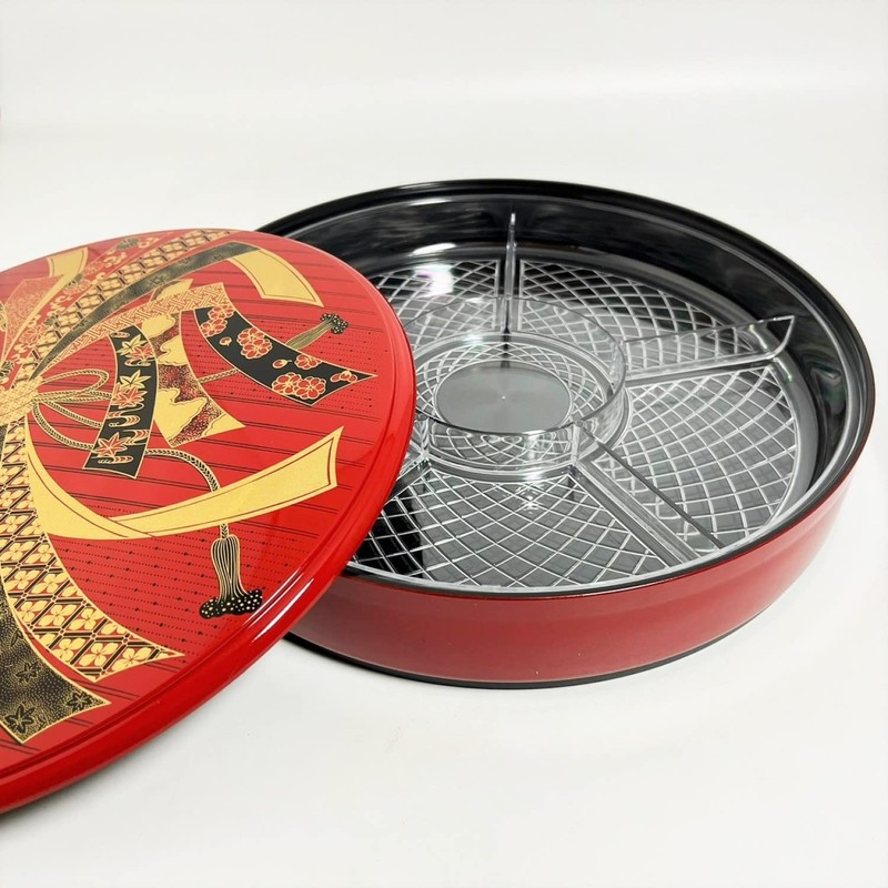Nakatani Brothers Trading Company Yamanaka Lacquerware 10.0 Sushi Tub (with