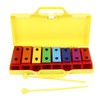 8 Notes Xylophone Colorful Educational Glockenspiel Xylophone Instrument with 2