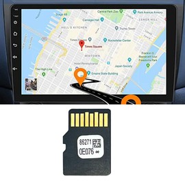 2024 Latest Maps Updated 86271-0E076 Navigation GPS SD Card Compatible with Toyota Prius 4 Runner Sync USA/Canada Maps