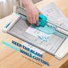 Frifreego 4-in-1 Portable Rotary Paper Cutter for Crafting, 12 Inch