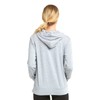 Sofra Women's Thin Cotton Pullover Hoodie Sweater (L, Heather Gray)