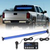 Nilight 144LED Traffic Advisor Strobe Light Bar with Controller Blue