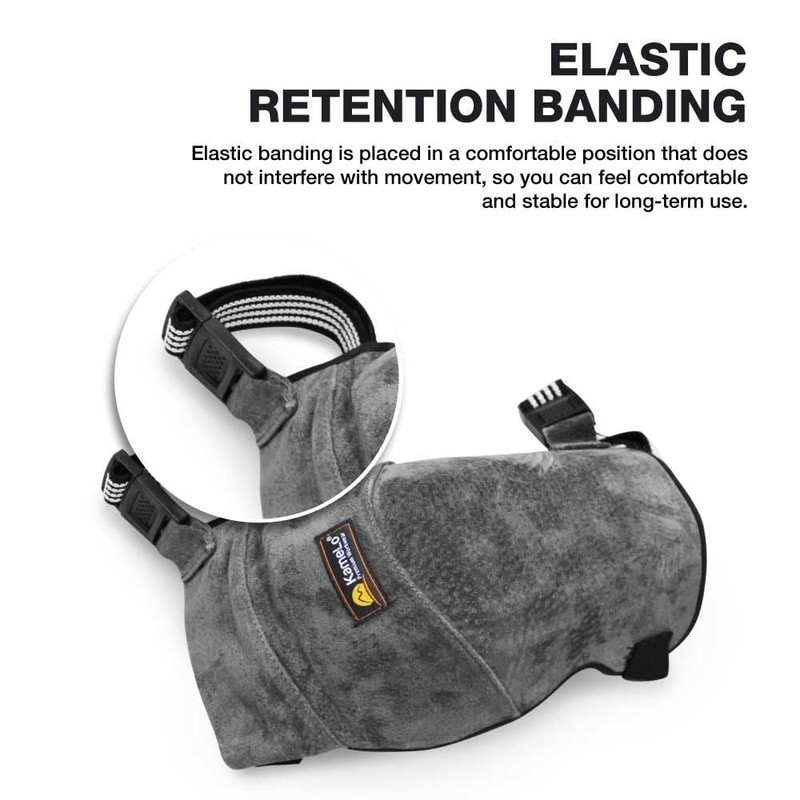 KameLo Protective Pigskin Leather Versatile Professional Comfort Work Knee Pads