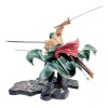 Pmarket Figura Colección Zoro Roronoa De One Piece En Pedestal