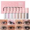 Sitovely 8-Piece Liquid Glitter Eyeshadow Set, Shimmering Multi-Dimensional Eye Shadow,