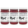 Amish Jam Strawberry - 8 Oz Set of Three Jars