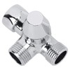 3 Way Shower Diverter Adapter for Shower Head with Switch