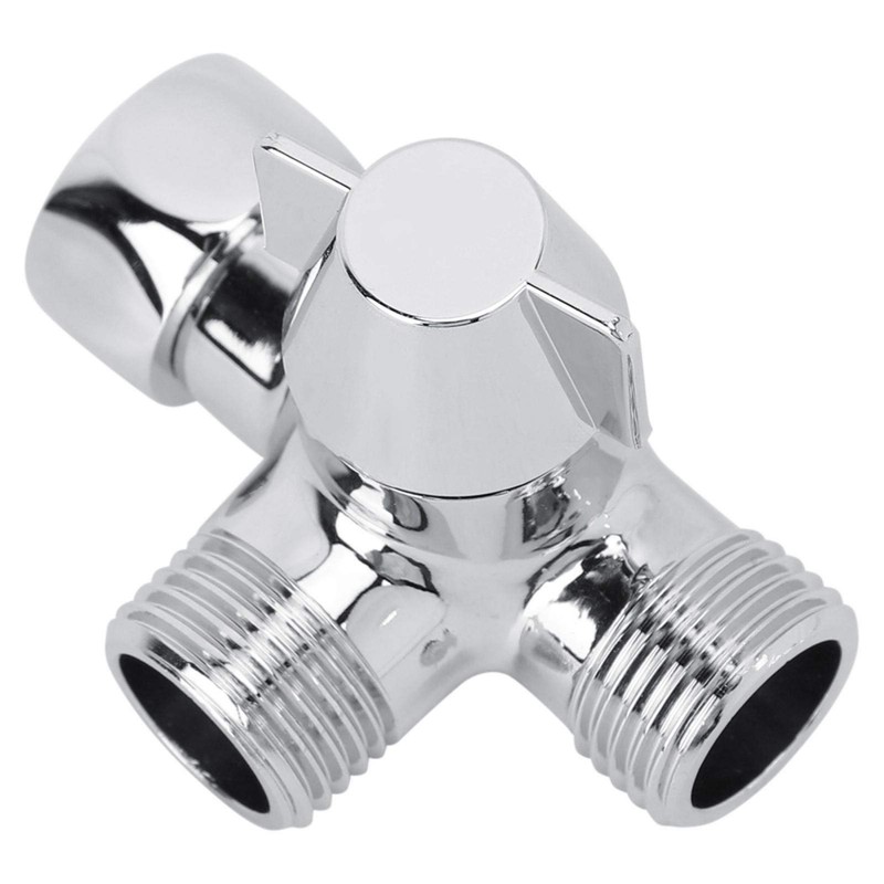 3 Way Shower Diverter Adapter for Shower Head with Switch