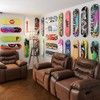Alumy Skateboard Deck Wall Mount for Display and Decoration