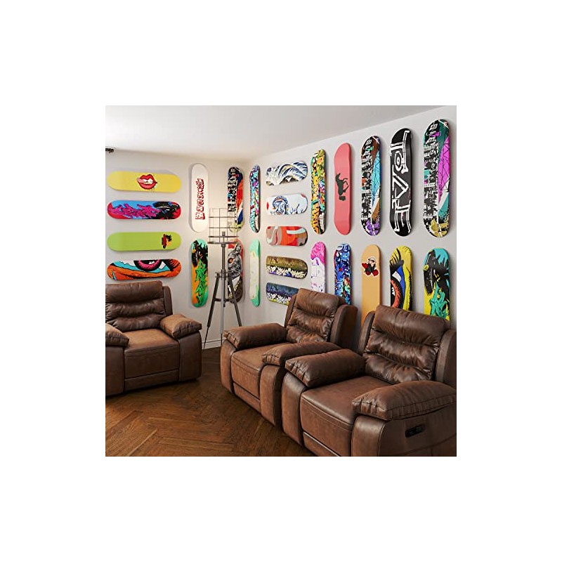 Alumy Skateboard Deck Wall Mount for Display and Decoration