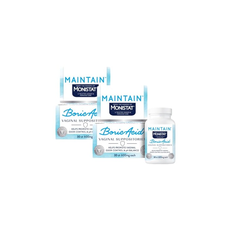 Monistat, Suppositories for Women 30 Ct, (2pack)
