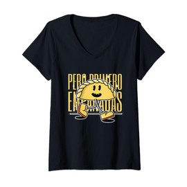 Pero Primero Empanadas V-Neck T-Shirt