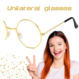 QLINLEAF 3 Pcs Easter White Rabbit Hat Set-Include Rabbits Ears Topper Plush Hat monocle Rabbit Retro Clock Cosplay Bunny Dress Up Costume Accessories