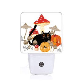 EMXION Forest Deer Night Light, Birch Tree Nightlight Plug into Wall,LED Lamp，Suitable for Bedrooms,Kitchens,Toilets,Etc.Auto Sensor Dusk to Dawn,Energy-Saving