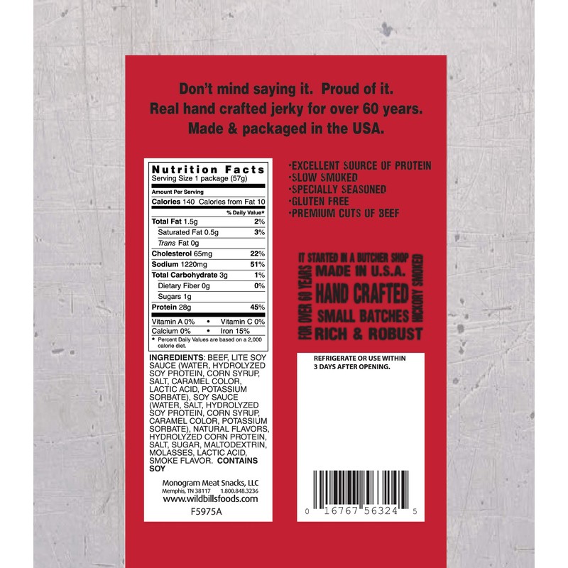 Wild Bill’s Hickory Smoked Beef Jerky From The Jar 2