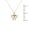 Ivy Gems 9ct Yellow Gold Three Stone Moonstone June Birthstone
