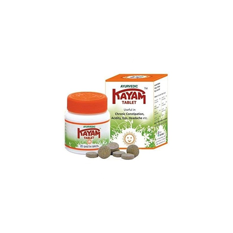 Kayam Ayurvedic Kayam 30 Tablets x 6 Packs