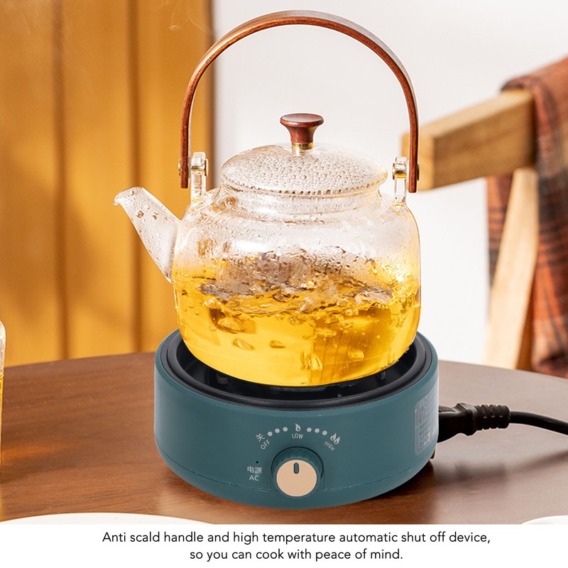 Countertop Single Burner Portable Multifunction Efficient Safe 360 Deg Heating
